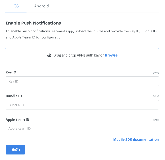 Smartsupp Dashboard